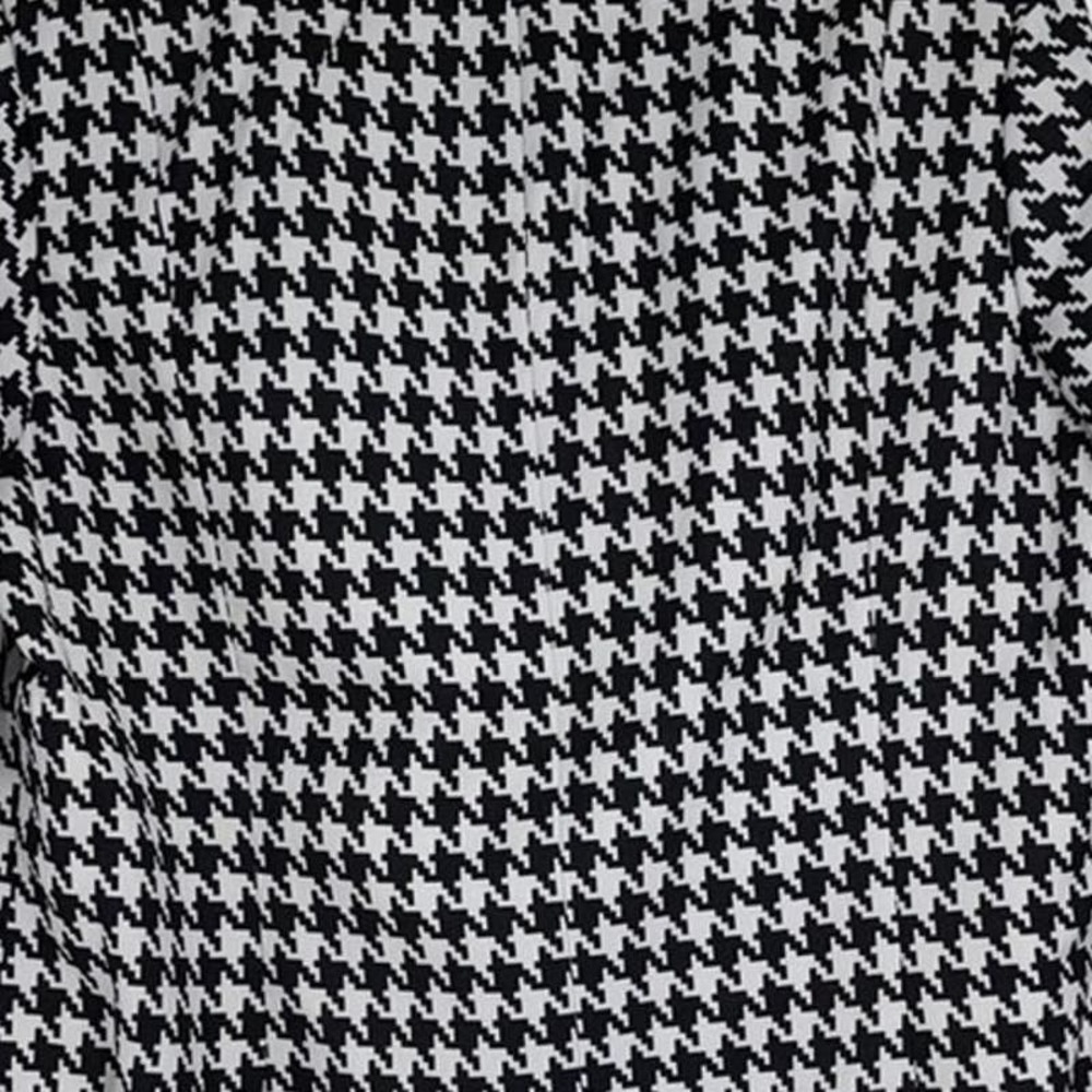 JESSICA LONDON BLACK & WHITE HOUNDSTOOTH BLAZER SIZE 12W - Picture 4 of 6